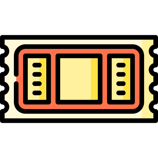 Ticket Special Lineal color icon