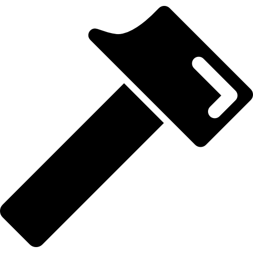 Hammer tool icon