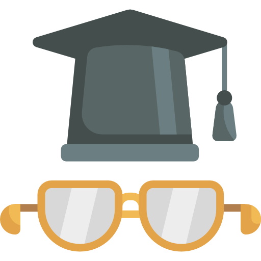 Mortarboard Special Flat icon