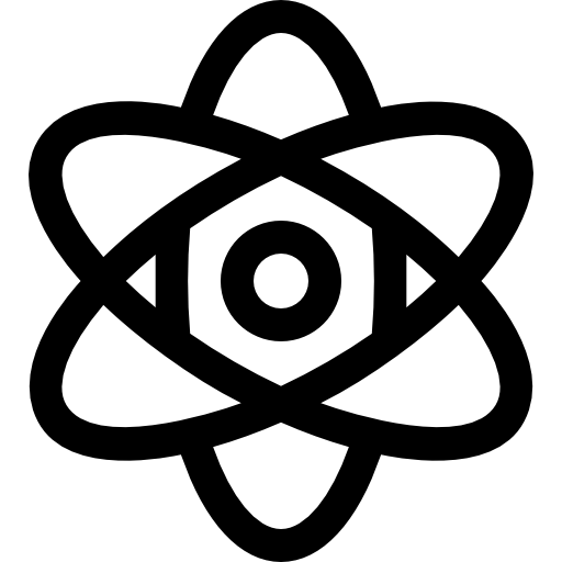 Physics Basic Straight Lineal icon