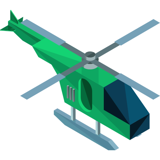 helicóptero icono gratis