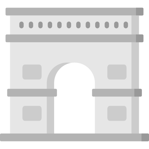 arco del triunfo icono gratis