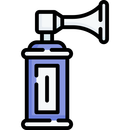 Air horn Special Lineal color icon