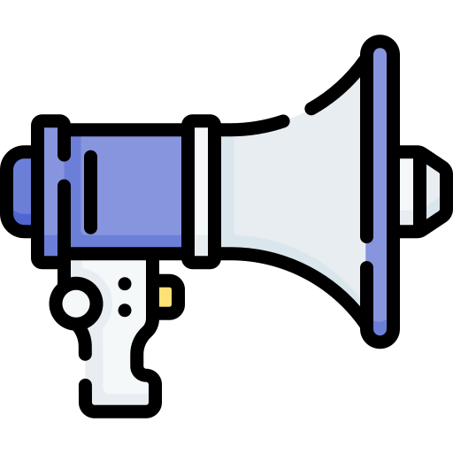 Megaphone Special Lineal color icon