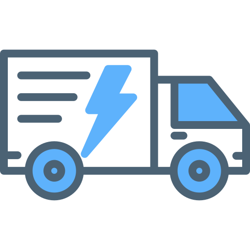 camión icono gratis