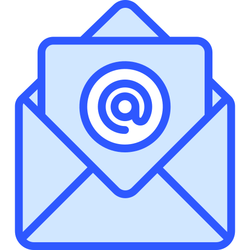 Mail Generic Blue icon