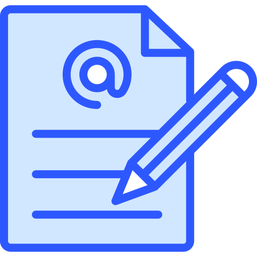 Contract Generic Blue icon