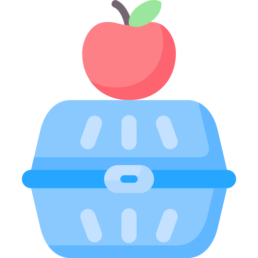 caja de frutas icono gratis