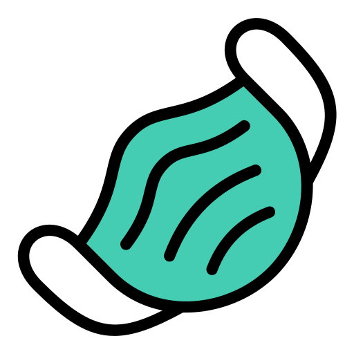 máscara médica grátis ícone