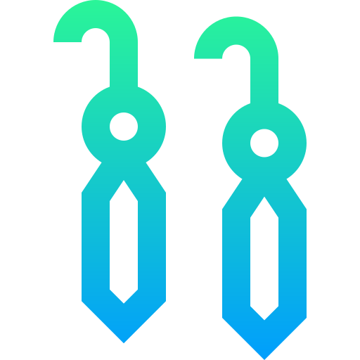 des boucles d'oreilles Icône gratuit des boucles d'oreilles Icône gratuit