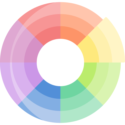 Цветовой круг, как достичь гармоничного сочетания цветов.