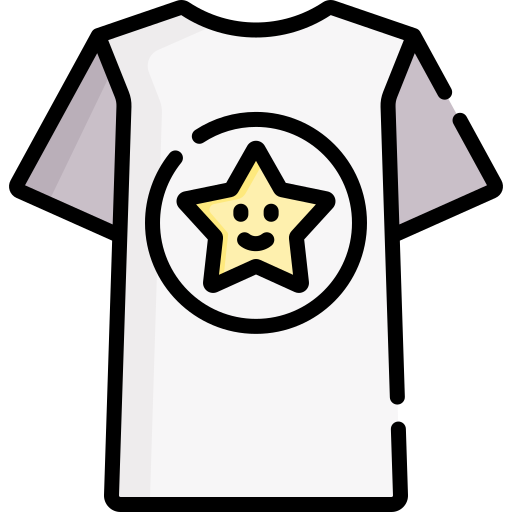 camiseta de manga corta icono gratis