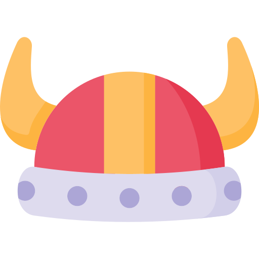 casco vikingo icono gratis