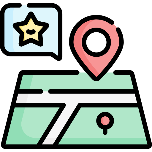 ubicación del mapa icono gratis