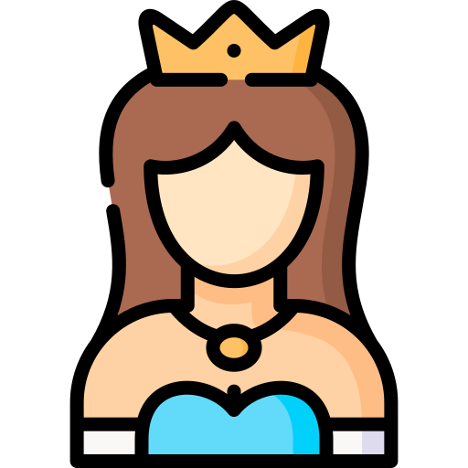 princesa icono gratis