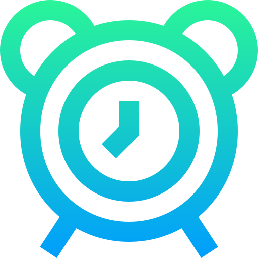 Alarm clock free icon Alarm clock free icon