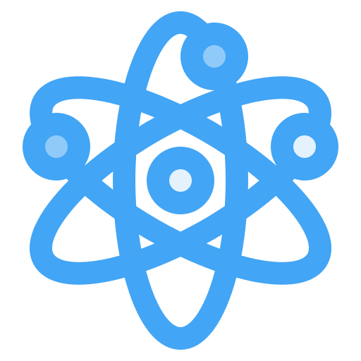 Atom Generic Blue icon