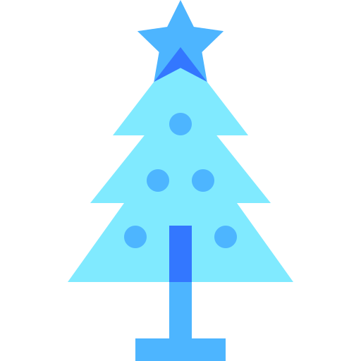 árbol de navidad icono gratis