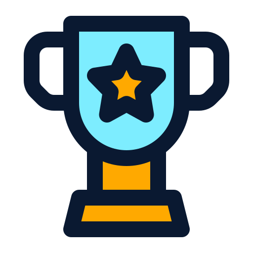 Trophy Generic Outline Color icon