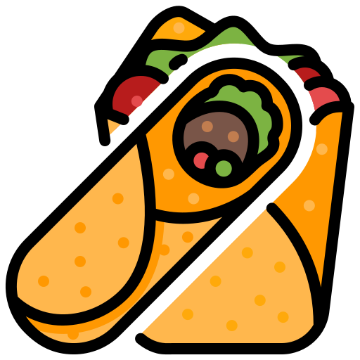 부리또 무료 아이콘 부리또 무료 아이콘