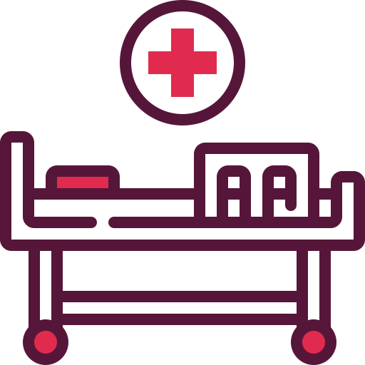 lit d'hôpital Icône gratuit lit d'hôpital Icône gratuit