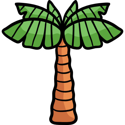 palmera icono gratis