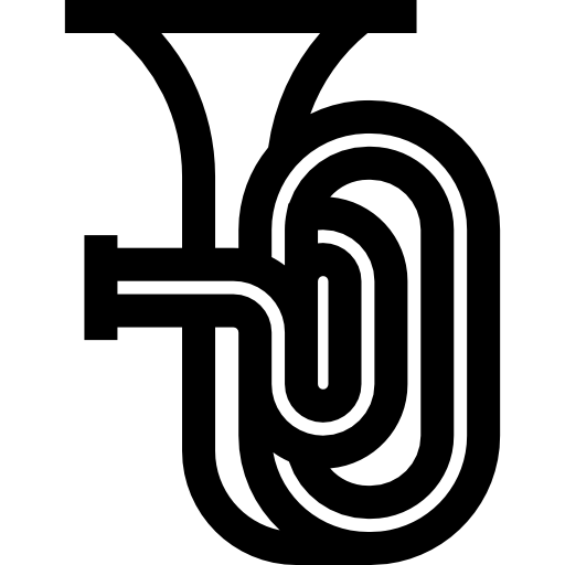 tuba icono gratis