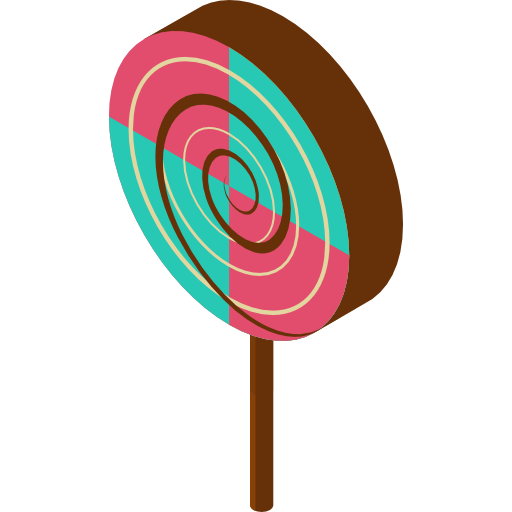 Lollipop Roundicons Premium Isometric icon