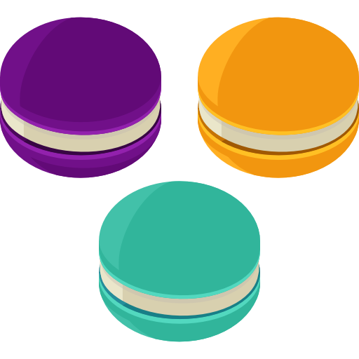 macarons grátis ícone macarons grátis ícone