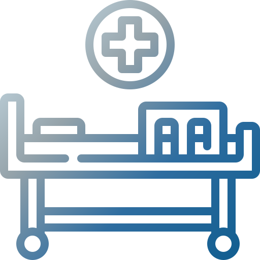 lit d'hôpital Icône gratuit lit d'hôpital Icône gratuit