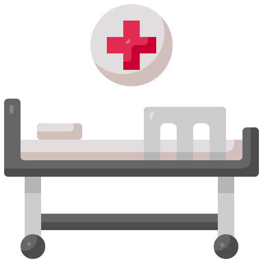 lit d'hôpital Icône gratuit lit d'hôpital Icône gratuit