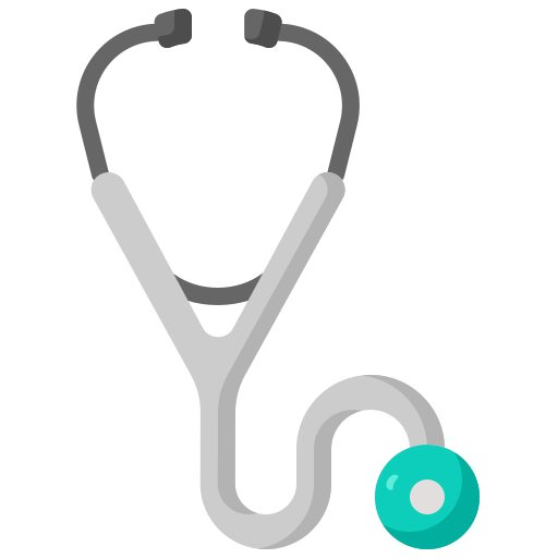 Stethoscope logo template on transparent background PNG - Similar PNG
