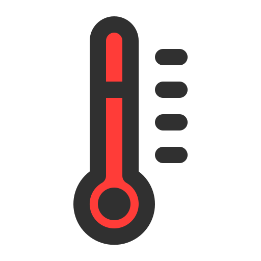 Thermometer free icon