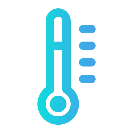 Thermometer Generic Gradient icon