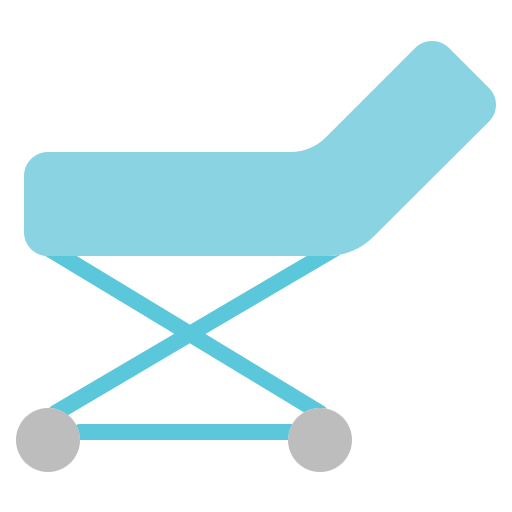 Hospital bed free icon