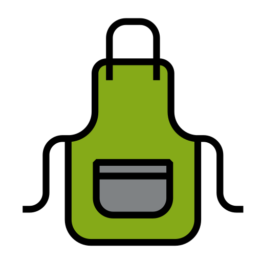 Apron Generic Outline Color icon