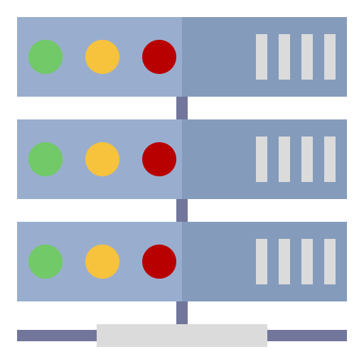 almacenamiento de base de datos icono gratis