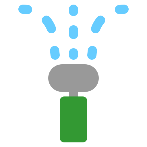 rociador de agua icono gratis