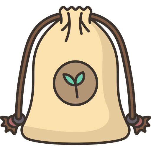 Seed bag Amethys Design Lineal Color icon