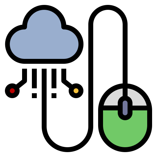 computación en la nube icono gratis