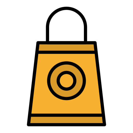 bolsa de compras grátis ícone