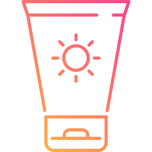 자외선 차단제 무료 아름다움개 아이콘