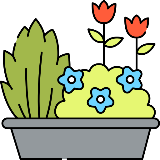 planta en maceta icono gratis