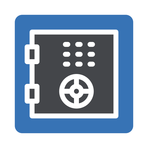 Locker Vector Stall Flat icon