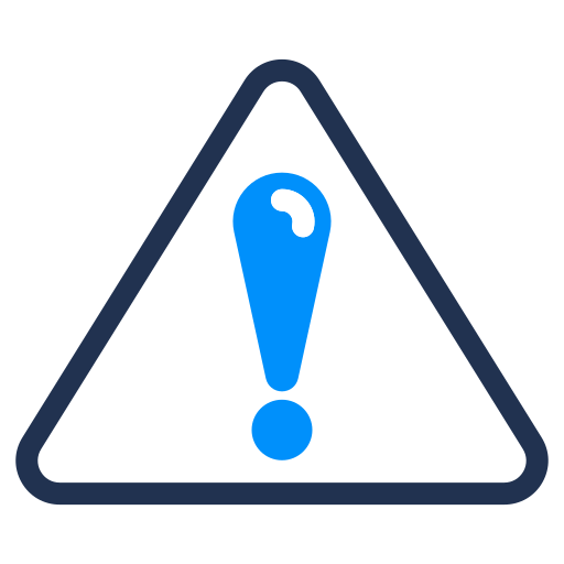 Warning sign - free icon