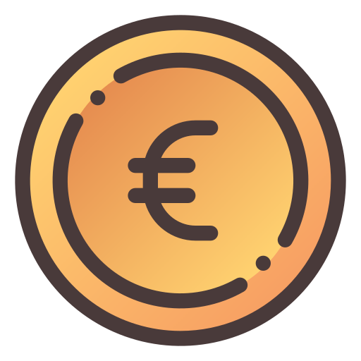 euro icono gratis