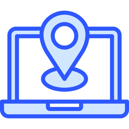 Ip address Generic Blue icon