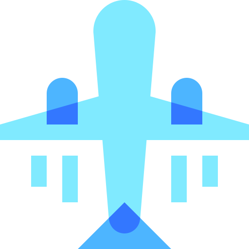 avión icono gratis