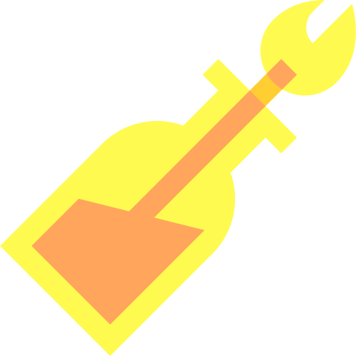 cocktail molotov Icône gratuit