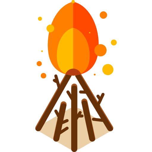 Костер бесплатно иконка